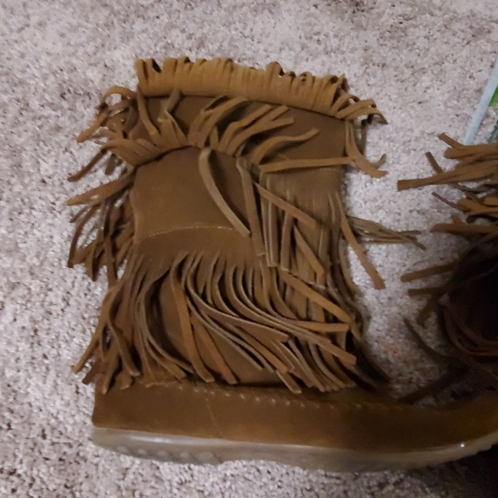 Minnetonka Three Layer Fringe Boot - image 2